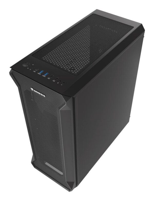 Carcasa GENESIS IRID 505 V2 Mid Tower NEGRU, Tempered Glass, Sloturi Expansiune 8, Drive Bays: 2x3.5" 7x2.5", Ventilatoare Suportate: 6 (spate: 1x120mm, fata: 3x120mm sau 2x140mm, sus: 2x120mm sau 2x140mm), Ventilatoare Incluse: 4 (2x120mm), Format Placa De Baza Suportat: Mini-ITX, Micro-ATX, ATX - imagine 6