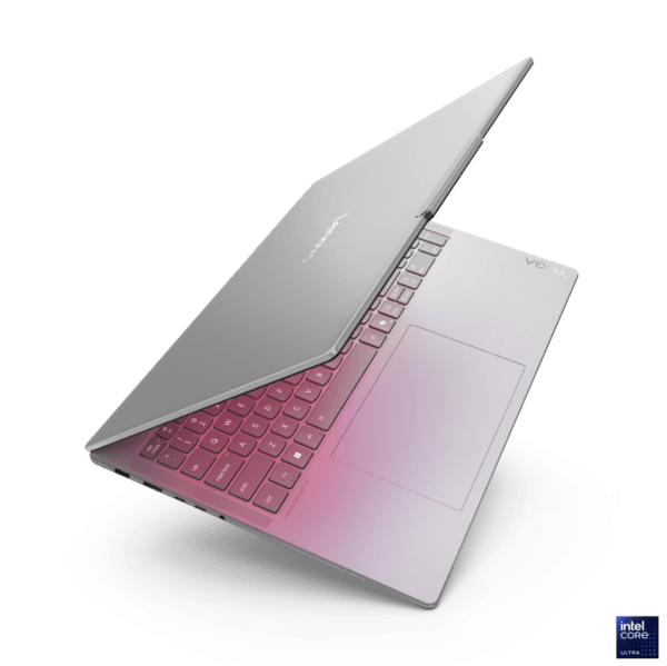 Laptop Lenovo Yoga Pro 9 16IAH10, 16" 2.8K WQXGA+ (2880x1800) OLED 1100nits (peak) / 500nits (typical) Glossy, 100% DCI-P3, 100% sRGB, 120Hz, Eyesafe?, Dolby Vision?, T?V Low Blue Light, DisplayHDR? True Black 1000, X-Rite?, PureSight Pro, Intel? Core? Ultra 7 255H, 16C (6P + 8E + 2LPE) / 16T, Max - imagine 9