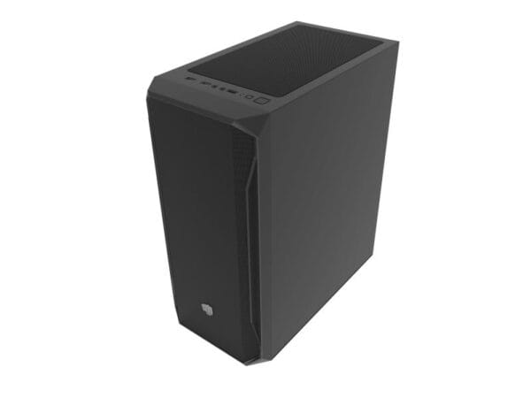 Carcasa FURY SHOBO SH4F Mid Tower NEGRU, Tempered Glass, Sloturi Expansiune 7, Drive Bays: 2x3.5" 2x2.5", Ventilatoare Suportate: 8 (spate: 1x120mm, fata: 3x120mm sau 3x140mm, sus: 2x120mm sau 1x140mm, jos: 2x120mm), Ventilatoare Incluse: 4 (4x120mm), Format Placa De Baza Suportat: Mini-ITX - imagine 6