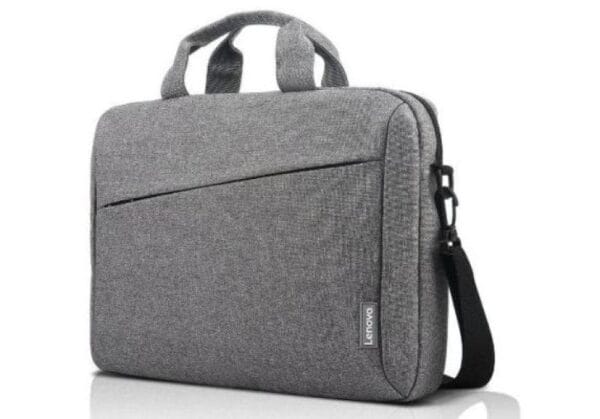 Lenovo 15.6-inch Laptop Casual Toploader T210 Grey; Product Weight: 430 g; Warranty Period: 1 year; Special/Added Features: Snow yarn polyester fabric; Quick access pocket; Padded interior; Adjustable shoulder strap; Outside Fabric Material: Polyester; Fits Up To (L x D x H): 15.6"; Color: Grey