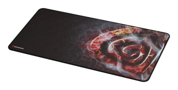 Mousepad Genesis Carbon 500 Maxi Lava G2, material cauciuc + material textil, dimensiuni 900 x 450 x 2.5 mm, multicolor - imagine 2