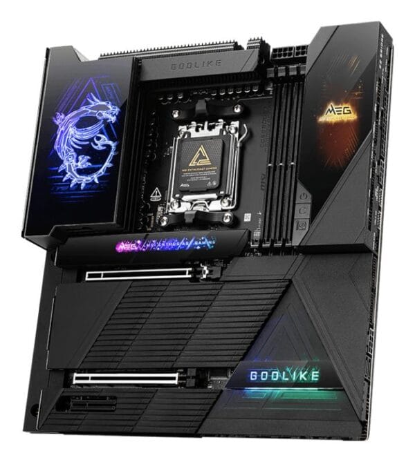 Placa de Baza MSI MEG X870E GODLIKE AM5, 4x DDR5, 2x Type-C, 2x PCIE 5.0 x16 1x PCIE 4.0 x4, 7x M.2, 4x SATA 6GB/s, E-ATX - imagine 4