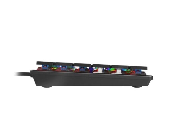 Tastatura gaming mecanica cu fir Genesis Thor 420 , iluminare RGB, switch Content Slim Blue, numar taste 104, 12 butoane multimedia, lungime cablu 165m, dimensiuni 418 x 113 x 24 mm, gri - imagine 7