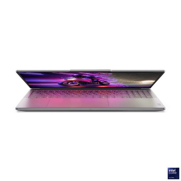 Laptop Lenovo Yoga Pro 9 16IAH10, 16" 2.8K WQXGA+ (2880x1800) OLED 1100nits (peak) / 500nits (typical) Glossy, 100% DCI-P3, 100% sRGB, 120Hz, Eyesafe?, Dolby Vision?, T?V Low Blue Light, DisplayHDR? True Black 1000, X-Rite?, PureSight Pro, Intel? Core? Ultra 7 255H, 16C (6P + 8E + 2LPE) / 16T, Max - imagine 3
