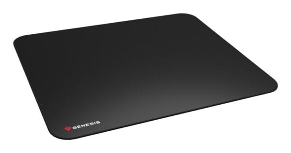 Mousepad Genesis Carbon 500 L Logo, material cauciuc + material textil, impermeabil, dimensiuni 400 x 330 x 2.5 mm, negru - imagine 2