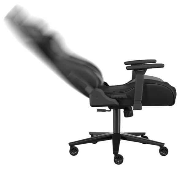Scaun gaming Genesis Nitro 720, material Synthetic PU + Textil, reglabil pe inaltime, greutate maxima suportata 150 kg, inaltime scaun reglabil 46.5 - 53.5 cm, spatar ajustabil 135?, dimensiuni roti 60mm,  echipat cu piston cu gaz clasa 4, manere 3D, negru/gri - imagine 6