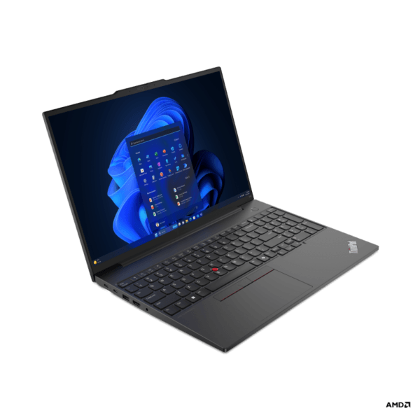 Laptop Lenovo ThinkPad E16 Gen 2 (AMD); 16" WUXGA (1920x1200) IPS 300nits Anti-glare, 45% NTSC; AMD Ryzen? 5 7535HS (6C / 12T, 3.3 / 4.55GHz, 3MB L2 / 16MB L3); Video Integrated AMD Radeon? 660M Graphics; RAM 2x 16GB SO-DIMM DDR5-4800; 1TB SSD M.2 2242 PCIe? 4.0x4 NVMe? Opal 2.0, Optical: no ODD; No - imagine 2