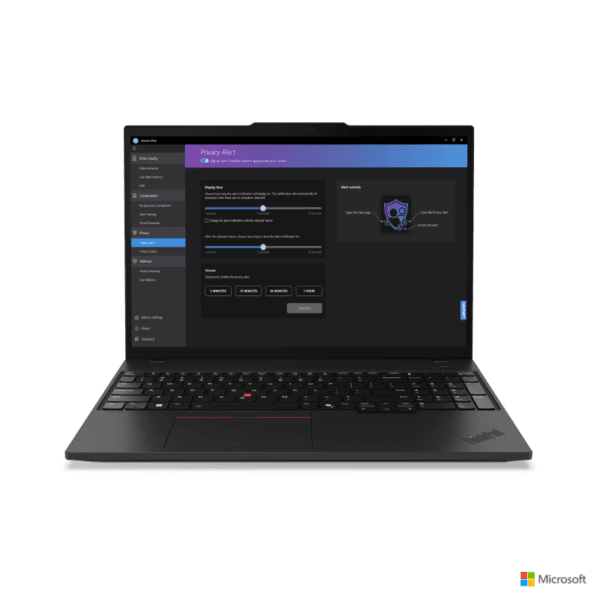 Laptop Lenovo ThinkPad T16 Gen 3; 16" WUXGA (1920x1200) IPS 400nits Anti-glare, 100% sRGB, Low Power; Intel? Core? Ultra 5 125U, 12C (2P + 8E + 2LPE) / 14T, Max Turbo up to 4.3GHz, 12MB; Video Integrated Intel? Graphics; RAM 1x 32GB SO-DIMM DDR5-5600; 1TB SSD M.2 2280 PCIe? 4.0x4 Performance NVMe? - imagine 6
