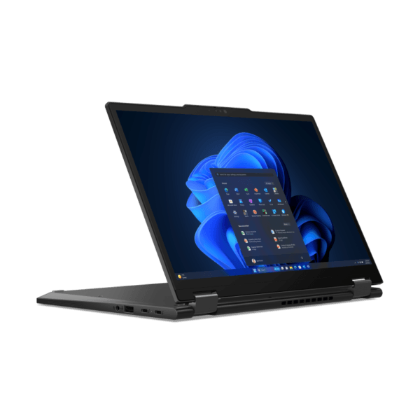 Laptop Lenovo ThinkPad X13 2-in-1 Gen 5; 13.3" WUXGA (1920x1200) IPS 400nits Anti-glare, 100% sRGB, Low Power, Touch; Intel? Core? Ultra 7 155U, 12C (2P + 8E + 2LPE) / 14T, Max Turbo up to 4.8GHz, 12MB; Video Integrated Intel? Graphics; RAM 1x 16GB Soldered LPDDR5x-6400; 512GB SSD M.2 2280 PCIe?