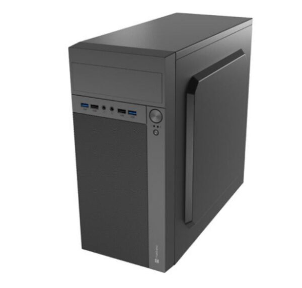 Carcasa NATEC HELIX Mini Tower NEGRU, Sloturi Expansiune 4, Drive Bays: 3x3.5" 5x2.5" 1x5.25", Ventilatoare Suportate: 3 (spate: 1x80mm, lateral: 1x120mm, fata: 1x120mm), Ventilatoare Incluse: 1 (spate: 1x80mm), Format Placa De Baza Suportat: Mini-ITX, Micro-ATX, Lungime Maxima Placa Video: 330mm - imagine 4