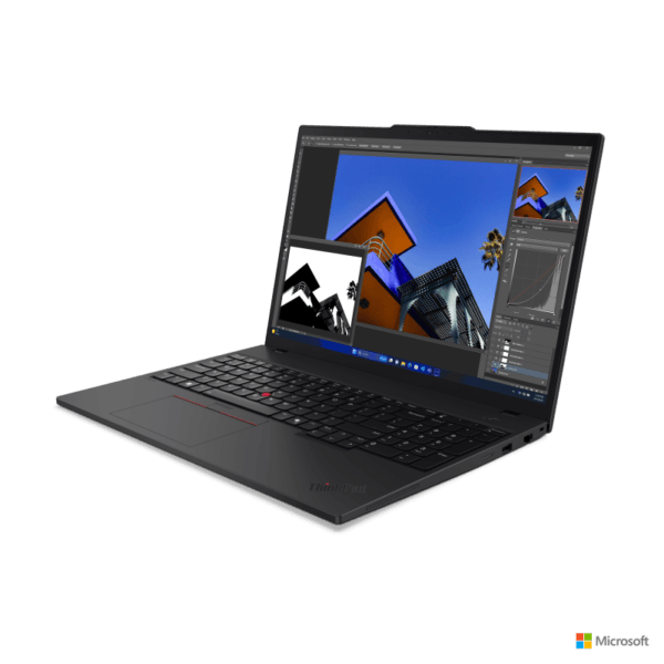 Laptop Lenovo ThinkPad T16 Gen 3; 16" WUXGA (1920x1200) IPS 400nits Anti-glare, 100% sRGB, Low Power; Intel? Core? Ultra 5 125U, 12C (2P + 8E + 2LPE) / 14T, Max Turbo up to 4.3GHz, 12MB; Video Integrated Intel? Graphics; RAM 1x 32GB SO-DIMM DDR5-5600; 1TB SSD M.2 2280 PCIe? 4.0x4 Performance NVMe? - imagine 2