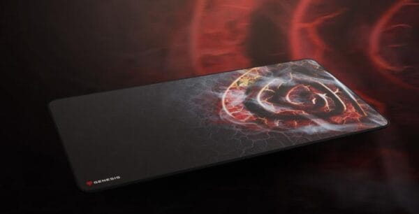 Mousepad Genesis Carbon 500 Maxi Lava G2, material cauciuc + material textil, dimensiuni 900 x 450 x 2.5 mm, multicolor - imagine 4
