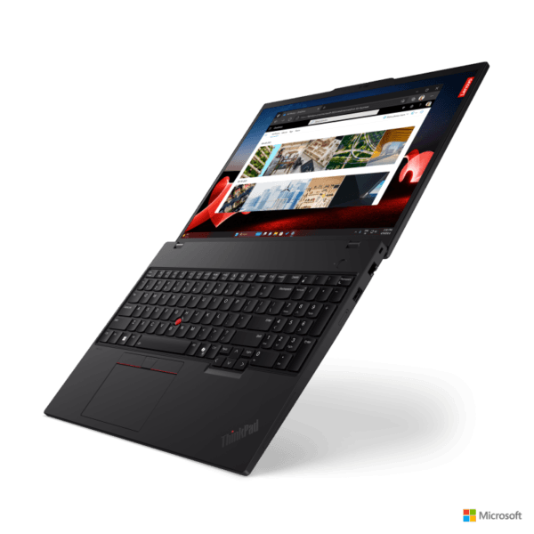 Laptop Lenovo ThinkPad T16 Gen 3; 16" WUXGA (1920x1200) IPS 400nits Anti-glare, 100% sRGB, Low Power; Intel? Core? Ultra 5 125U, 12C (2P + 8E + 2LPE) / 14T, Max Turbo up to 4.3GHz, 12MB; Video Integrated Intel? Graphics; RAM 1x 32GB SO-DIMM DDR5-5600; 1TB SSD M.2 2280 PCIe? 4.0x4 Performance NVMe? - imagine 8