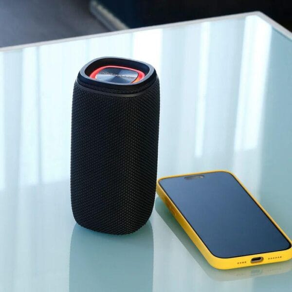 Boxa portabila bluetooth TWS Tellur Eclipse, putere RMS 12W, baterie 2000mAh, autonomie baterie 7 ore, negru - imagine 3