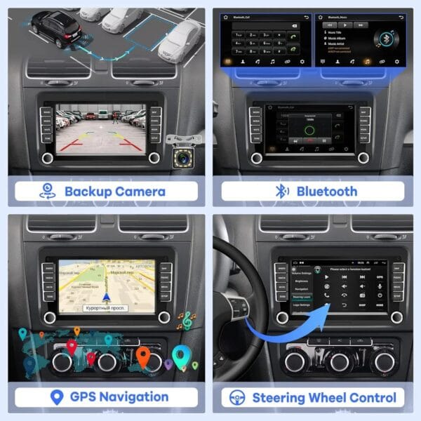 Navigatie Auto Android VW Pasat, Jeta si Seat - imagine 7